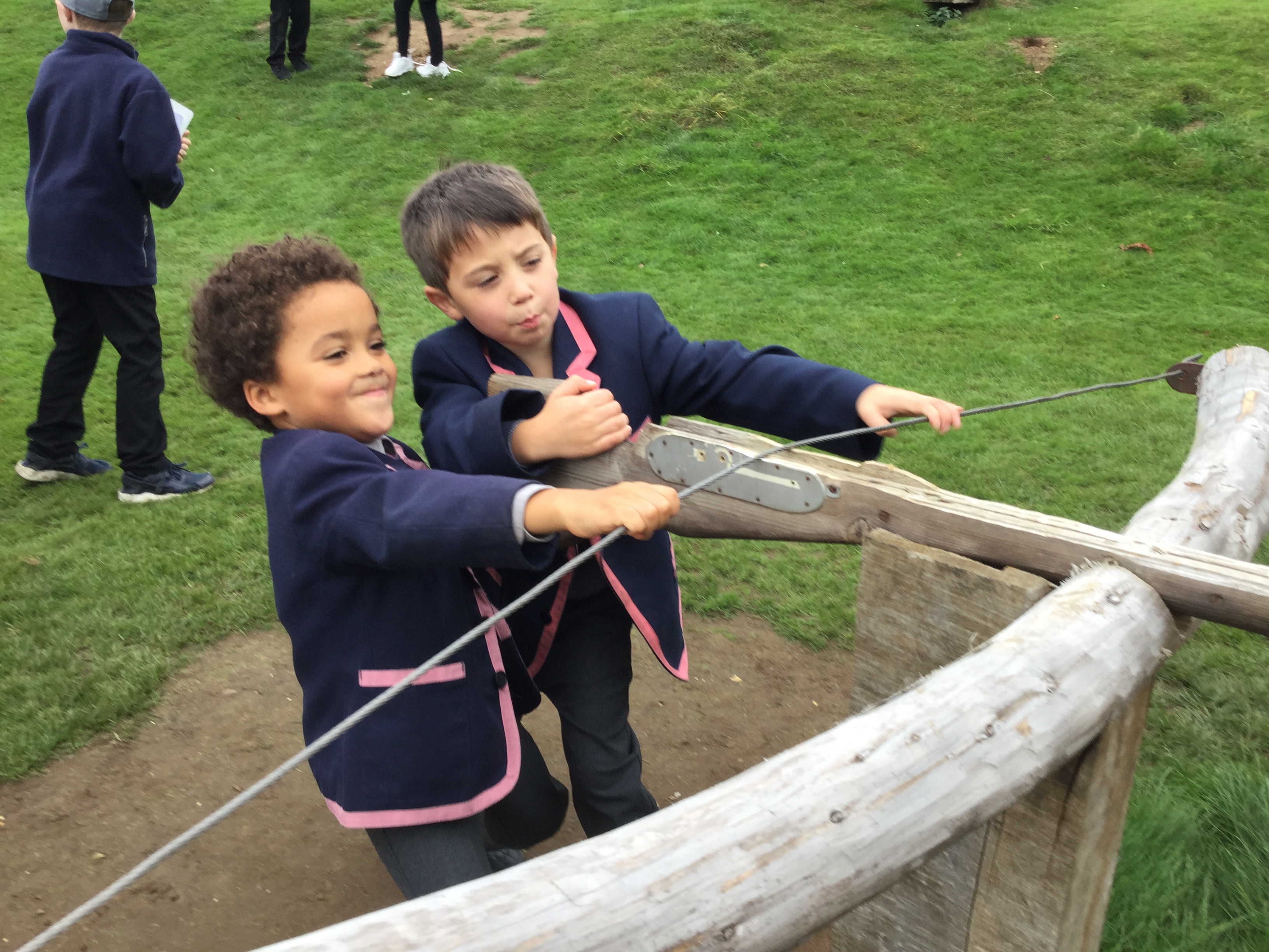 Year 1 Visit to Mountfitchet Castle