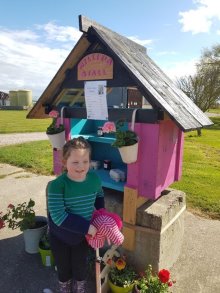 Millie creates a Lockdown Market Stall