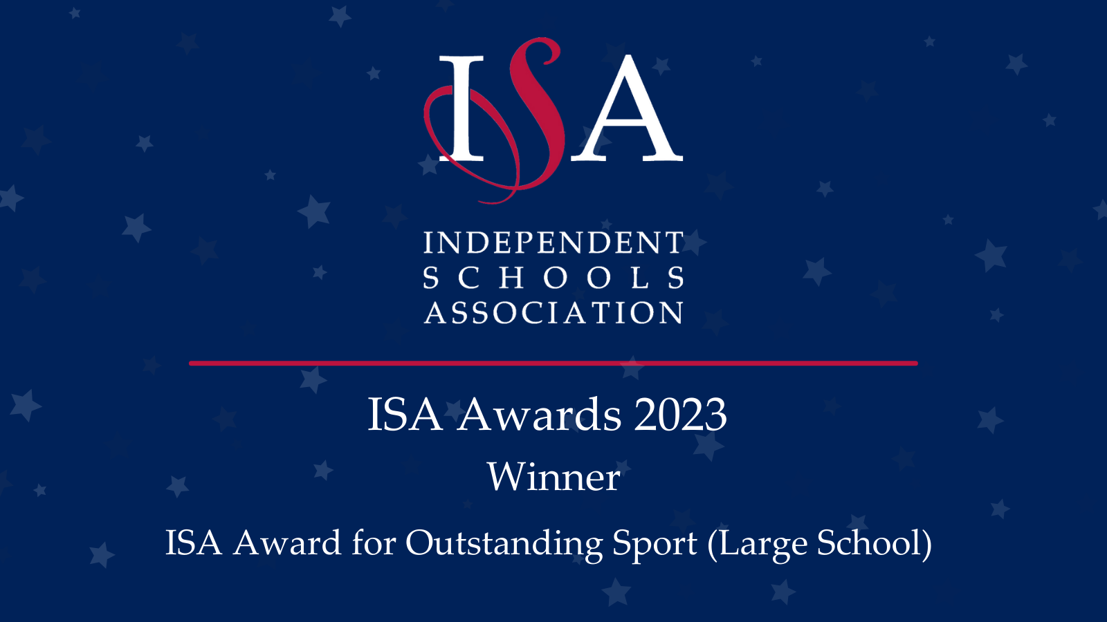 ISA Award for Outstanding Sport 2023